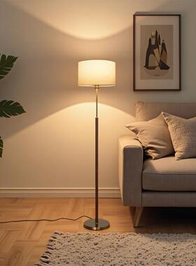 匠发派覆家装灯26728饰中古风落地灯客厅沙旁卧室床头灯古式立台