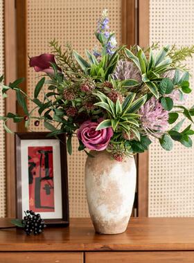 南十字星摆法式彷真花轻高端假花摆花C1301N02件客厅餐桌高奢级感