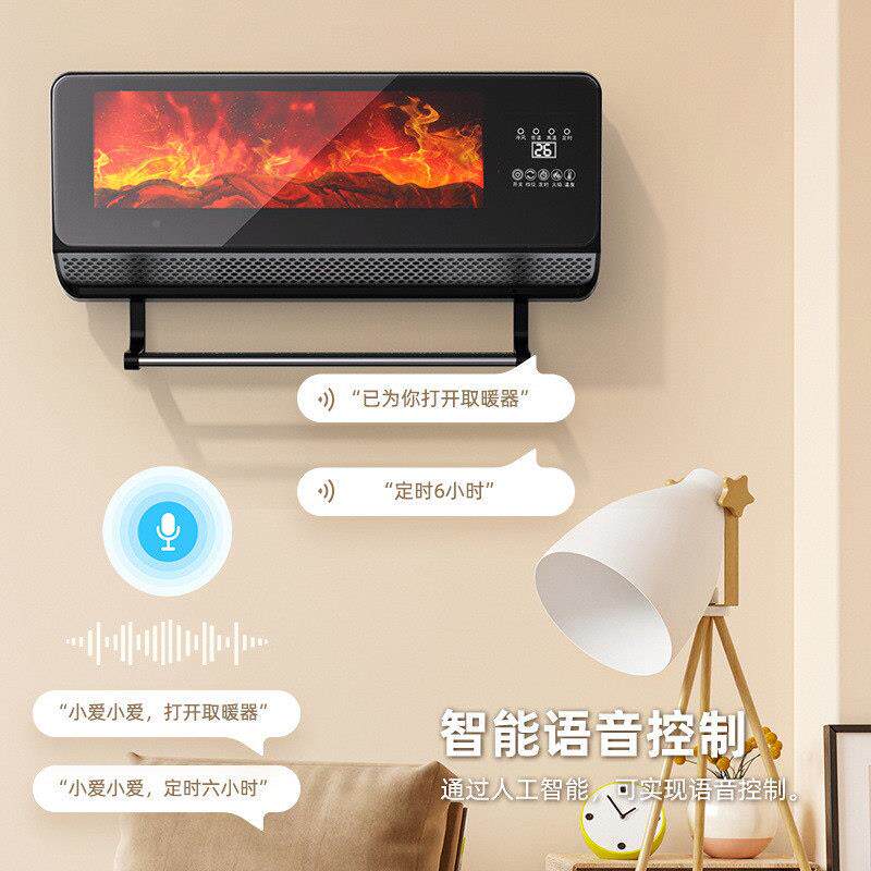 壁机挂式冷暖两用用取热暖器家制暖风热风机取机浴室卧室小型空调