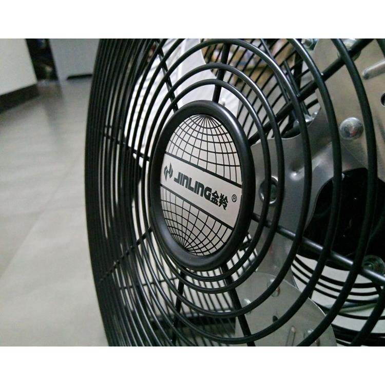 金羚趴扇地扇 FE-35TdQ台地扇黑色家 电风金属用12寸14寸静音强力