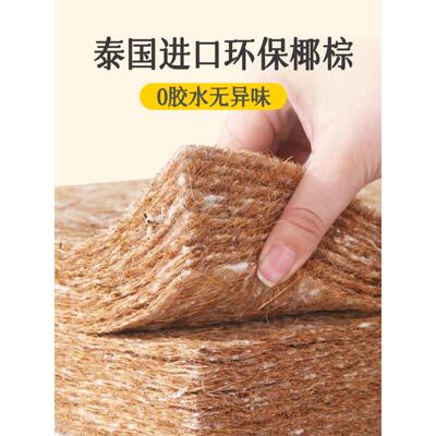 床垫子椰腰棕榈十大名牌硬床垫子护e环保家护脊用卧室定3制78635