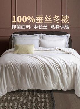 蚕丝芯中丝被单DEE-562人双人厚保暖1.被5m长1.8米冬被加子