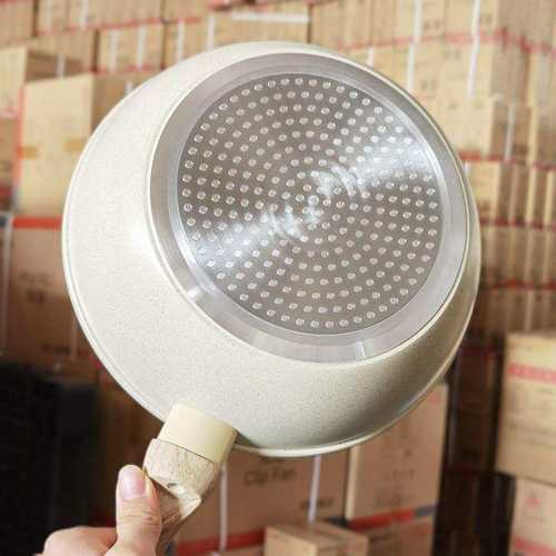 出口日式订单麦饭石炒菜锅家用不沾锅易清洗平底小煎锅电磁炉