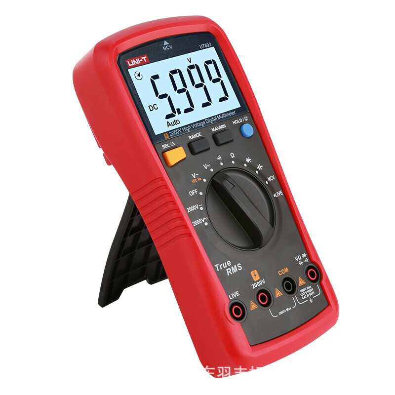 UT892高压2000V矿用数字万用表交直流电压 高精度防烧测电表现货