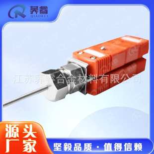 181铠装 热电偶N型测温精准科研 热电偶WRM 单双支带公母插头铠装