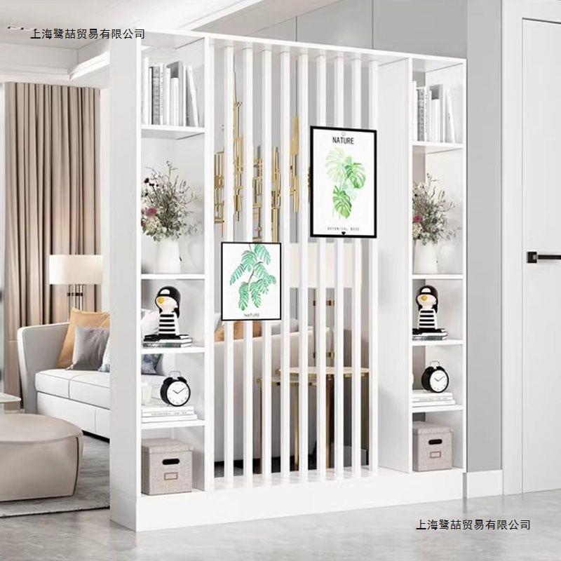 入户屏风玄关隔断简约现代小户型家用北欧屏风玄关客厅简易置物架