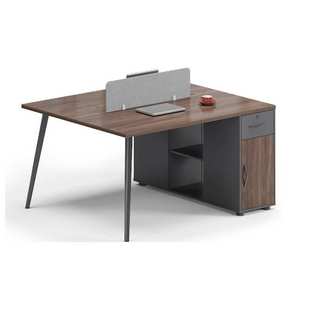 简约屏风办公桌隔断 桌子办公室写字楼办公桌组合职员卡座四人位