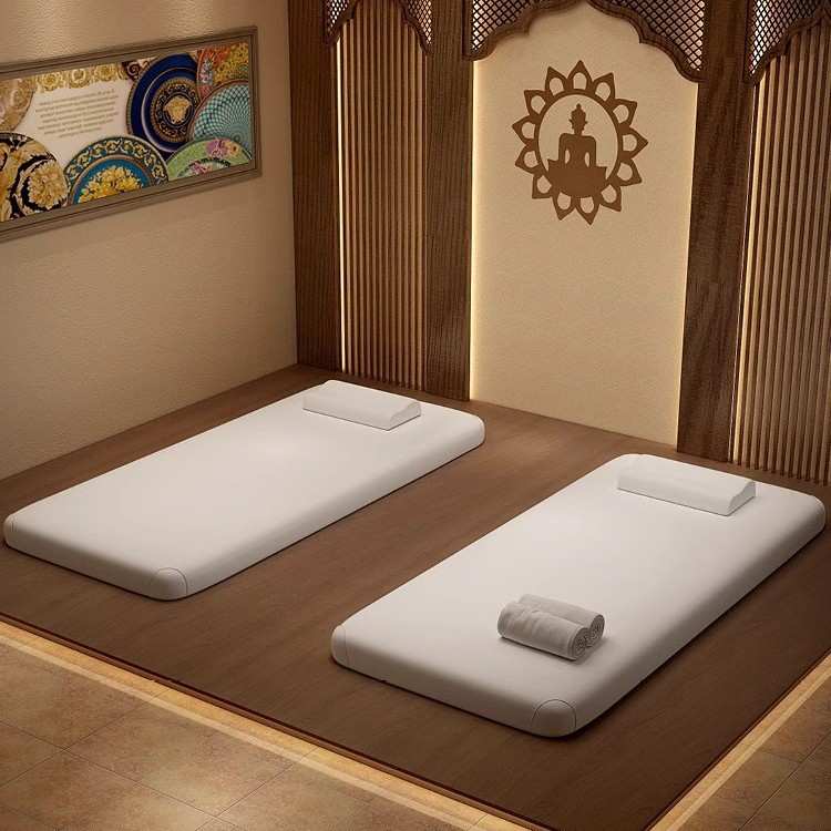 泰式SPA专用床垫古法按摩床垫榻榻米床垫全身按摩垫加大海绵床垫
