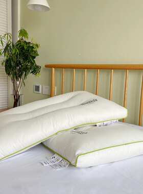 全棉成人枕芯枕头 单人酒店民宿白色枕芯高枕低枕