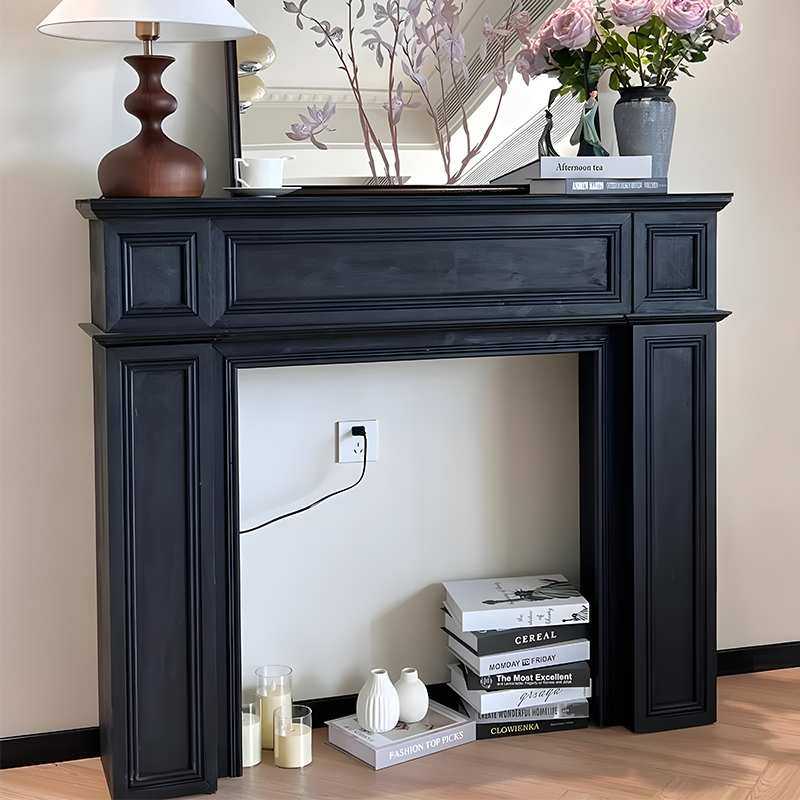 美式实木复古民宿壁炉装饰柜法式欧式简约壁炉架置物婚礼摄影道具,鲜花速递/花卉仿真/绿植园艺,割草机/草坪机,淘宝优惠券,粉丝福利购,淘宝优惠卷