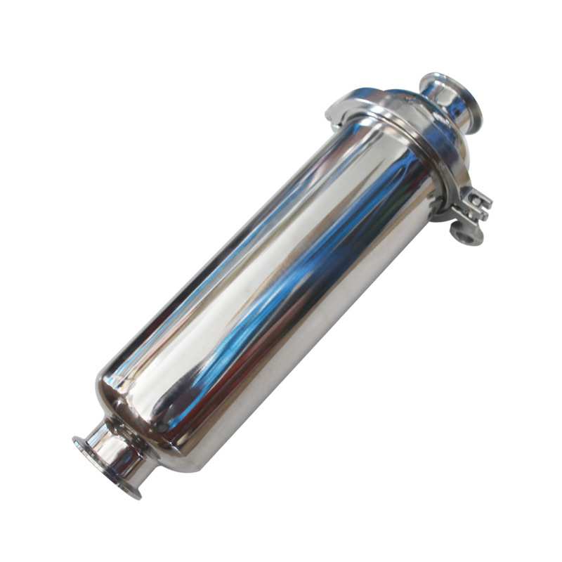 304不锈钢快装直通式过滤器卫生级管道滤网滤芯水处理滤水器100目