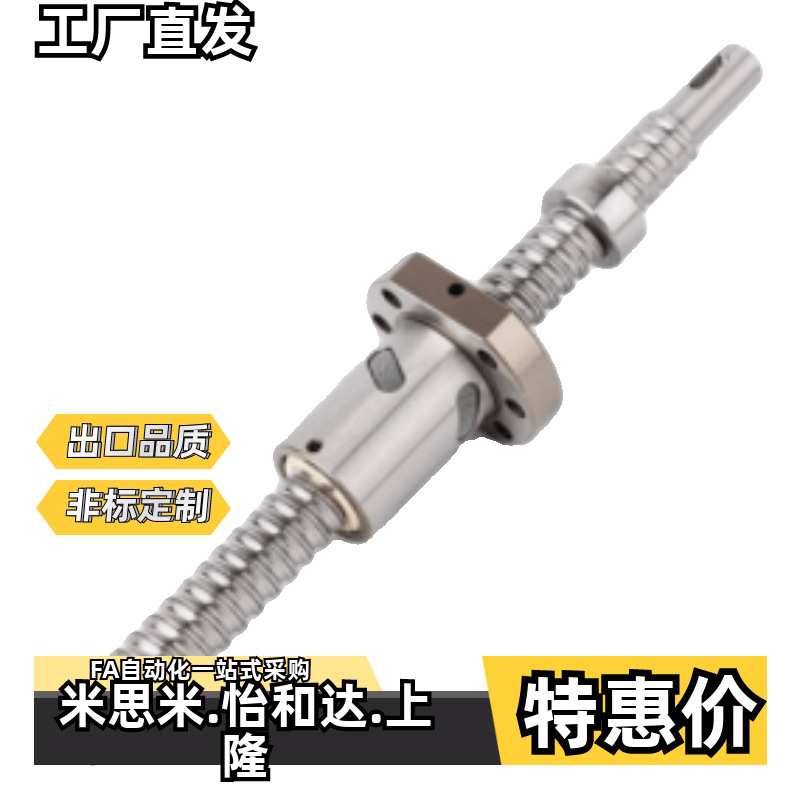 上隆滚珠丝杠BSWE0802 BSWE1002 BTWE1204 BTWE1210 BTWE1510