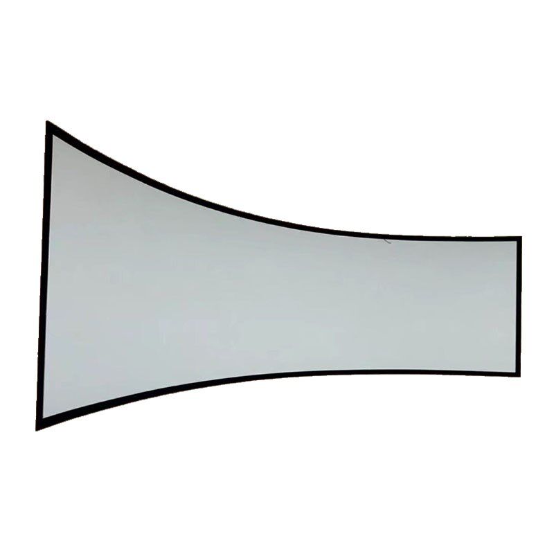 展厅弧形金属硬幕\弧形软幕\透声幕5D影院银幕4K高清投影抗光幕布