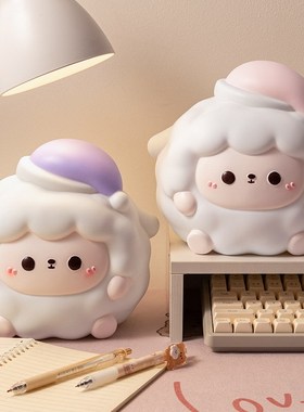 2024年新款蛋仔咩咩羊存钱罐可爱卡通礼品礼物儿童男孩女孩储蓄罐