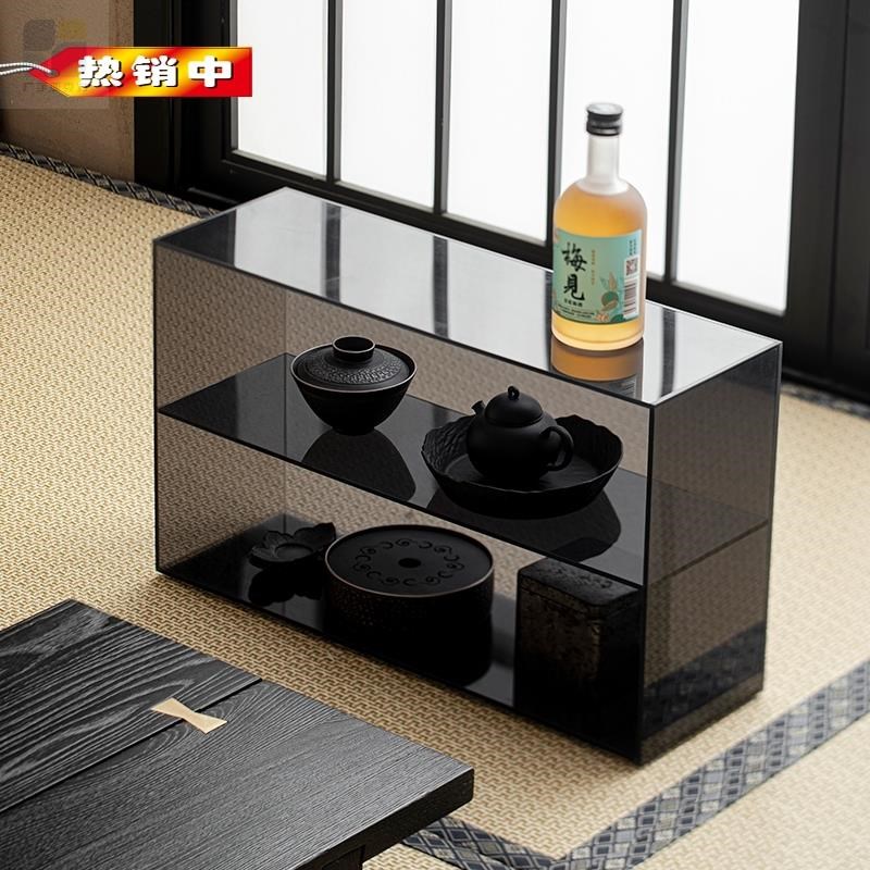 透明亚克力茶具展示架家居中式艺术茶壶置物博古架茶壶杯架收纳架