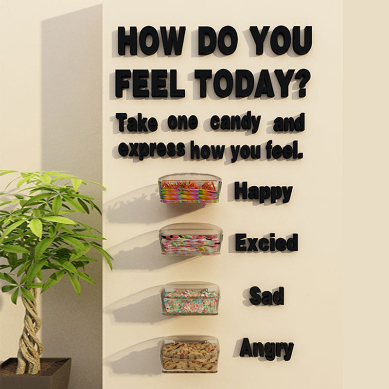 办公室墙面装饰企业文化公司茶水间背景布置贴纸励志标语挂画糖果