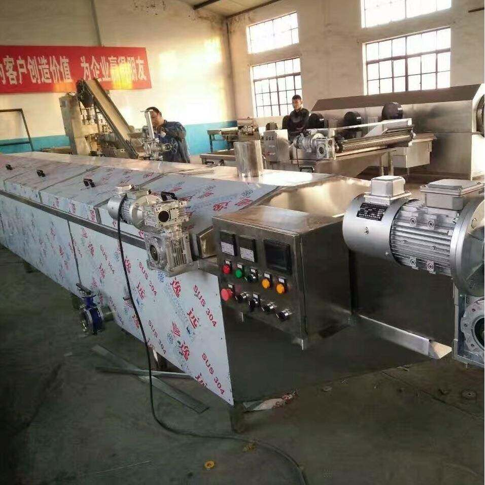汇康牌香猪菇DTF杀片青机藕漂烫冷却流水线 蹄焯水 加工成套设备