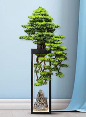 客威弗列德大型绿植盆景别墅装饰品礼乔迁新LLD地居送仿真迎松落