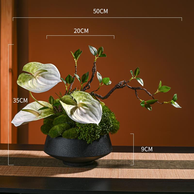 新讲台花卉主席艺桌绢花造花术婚礼司仪桌DQG桌商务人演讲会议插