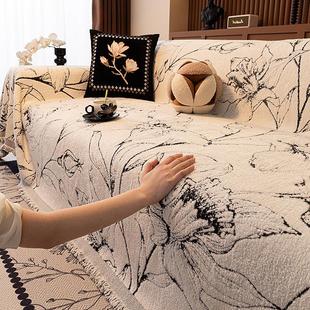 法毛绒沙发全盖布式 秋冬一张全GSM0052盖沙发巾整轻奢高级感包沙