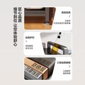 厨房物架LBW1210层推拉置家用微多波炉锅碗收纳门柜多功能落地储