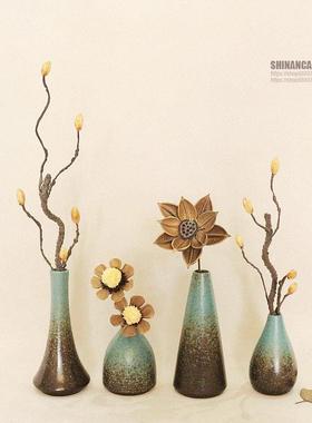 隔板隔店小断kashi006摆件博新中式家居饰品禅意客厅古架铺陈列复