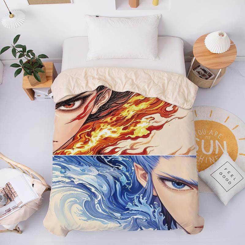 卡通儿午童咤夏凉被sadkjlhw夏季学生宿舍人睡空调被薄被单子被哪