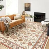 比利室时风格 水2024 特质 污客厅地毯防法式 大宅黑白简约卧抗