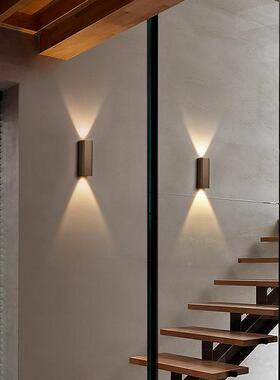 2024新款极23900简床头灯客卧室灯壁创意轻奢厅背景墙壁灯楼梯过