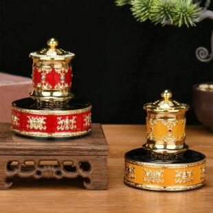 2025新款太mini阳能车载创旋转转意永动汽车摆中控台可动车件内饰