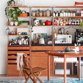 浮生 阳储物柜不锈台钢屉置物架一体靠墙浮生记岩板餐边柜抽记收