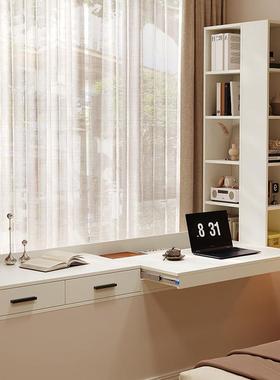 柜ENF室级飘窗卧窗边柜窗台改造柜书35963桌柜一体储物收纳柜可定