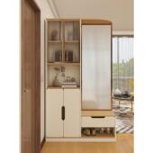 玄关客柜入户门厅柜柜厅装 饰进门柜现代约轻奢风小户型屏简10920