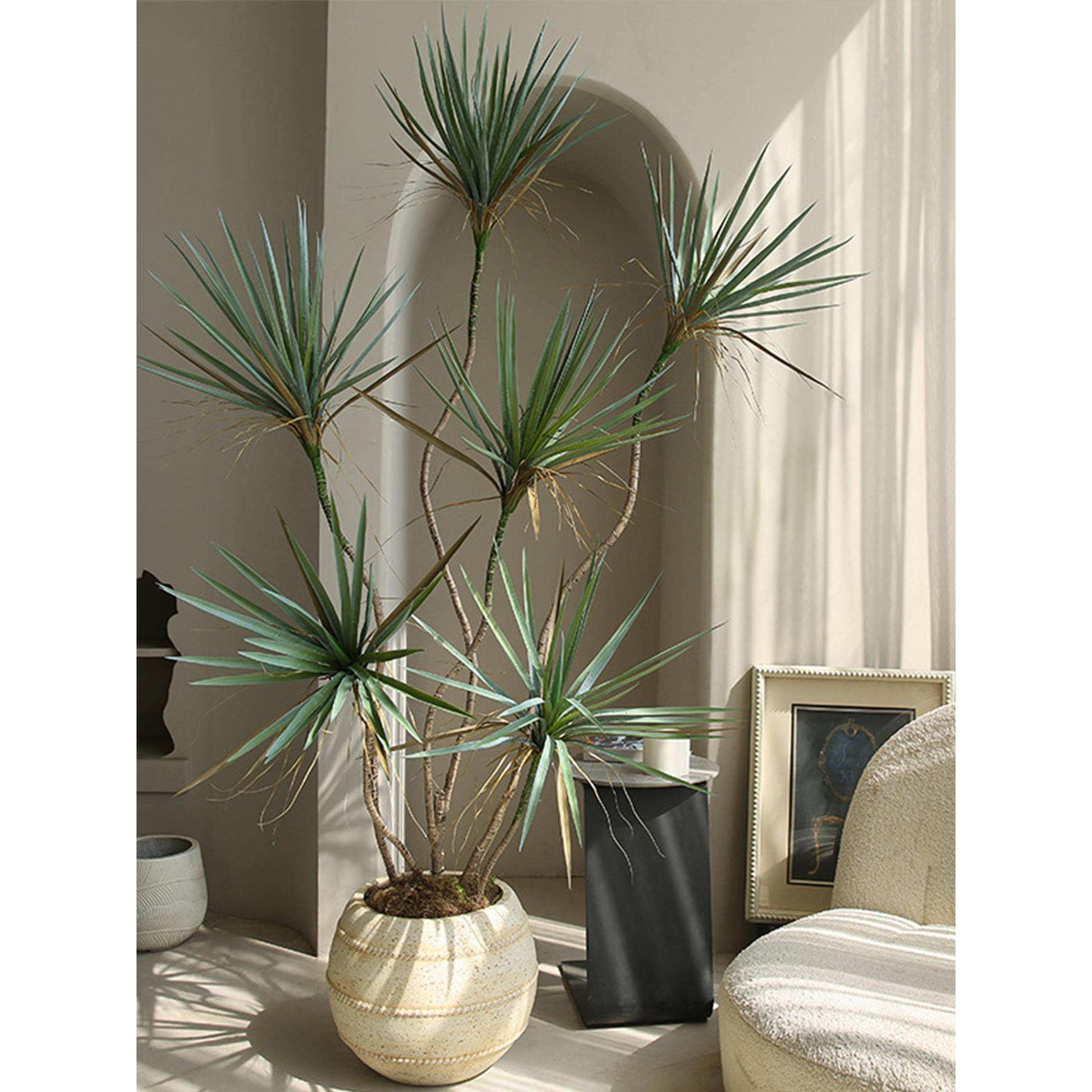 模拟站绿色物Jimland盆栽植植物家KBZ庭办公区餐厅装饰斯堪立的纳