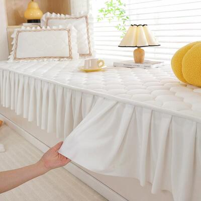 新款飘窗垫毛绒地窗台XBN垫子落简防滑定做室约卧阳台垫四季榻榻