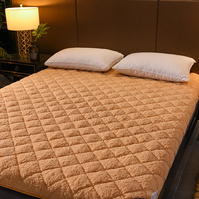 定做保暖羊羔绒榻榻米床垫1/1.2/1.3/1.35/1.5/1.8X19*2m.X2.2米