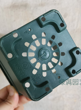 小号大号正方形多肉加仑青山盆月季花盆塑料控根盆简约蓝莓黑方盆