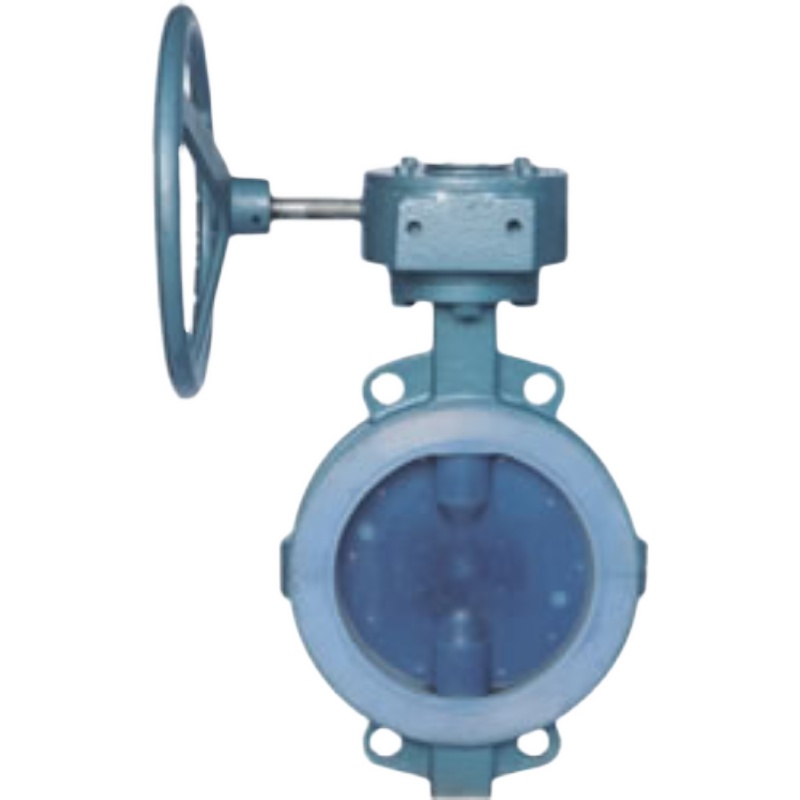 D71F4-10CD371F4-10C 型对夹式衬氟蝶阀