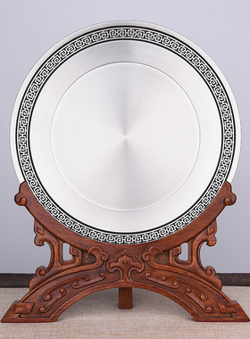 公司周年礼品颁奖礼物高档锡盘送领导生日同事老师退休纪念品定制