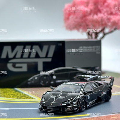 MINIGT，1053：兰博基尼 蝙蝠GT EVO，合金小汽车模型摆件玩具