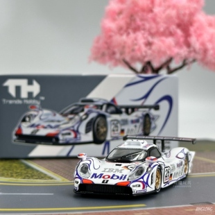 Trends Hobby ，TH，保时捷911 GT1 LM 1998，合金小汽车模型玩具