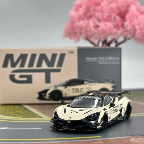 MINIGT，1083：迈凯伦 720S LBWK TBC，合金小汽车模型摆件玩具