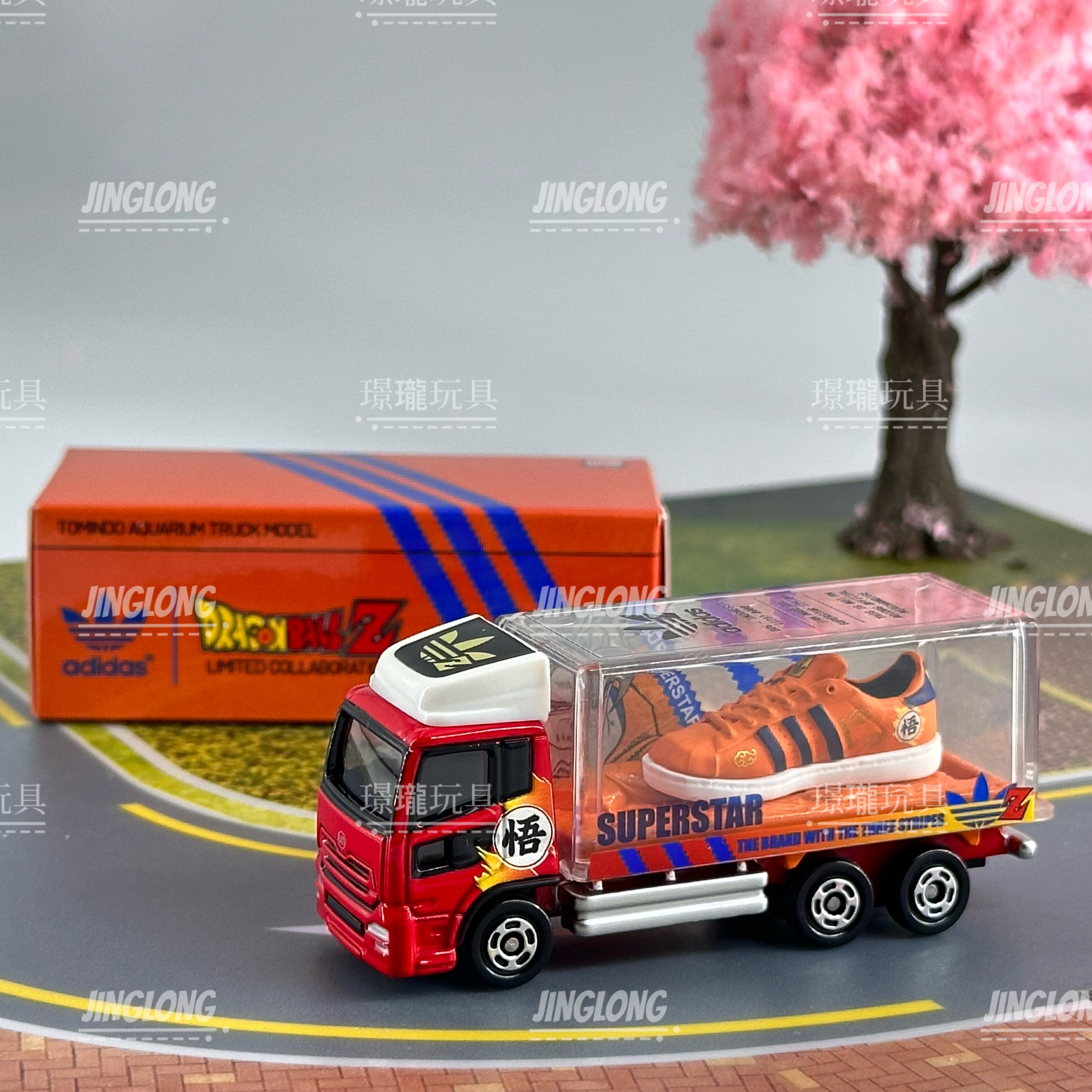 Tomindo 龙珠×阿迪贝壳火车/摩托/汽车模型