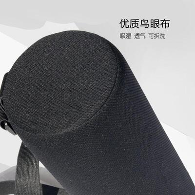 分享麦肯基辽法腰部支撑卷办公室汽车座椅靠背护腰靠枕圆柱体靠垫