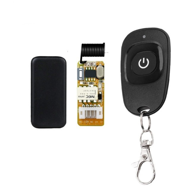 DC5-12V小型继电器遥控开关小触点 2A电机马达无线控制LED灯带