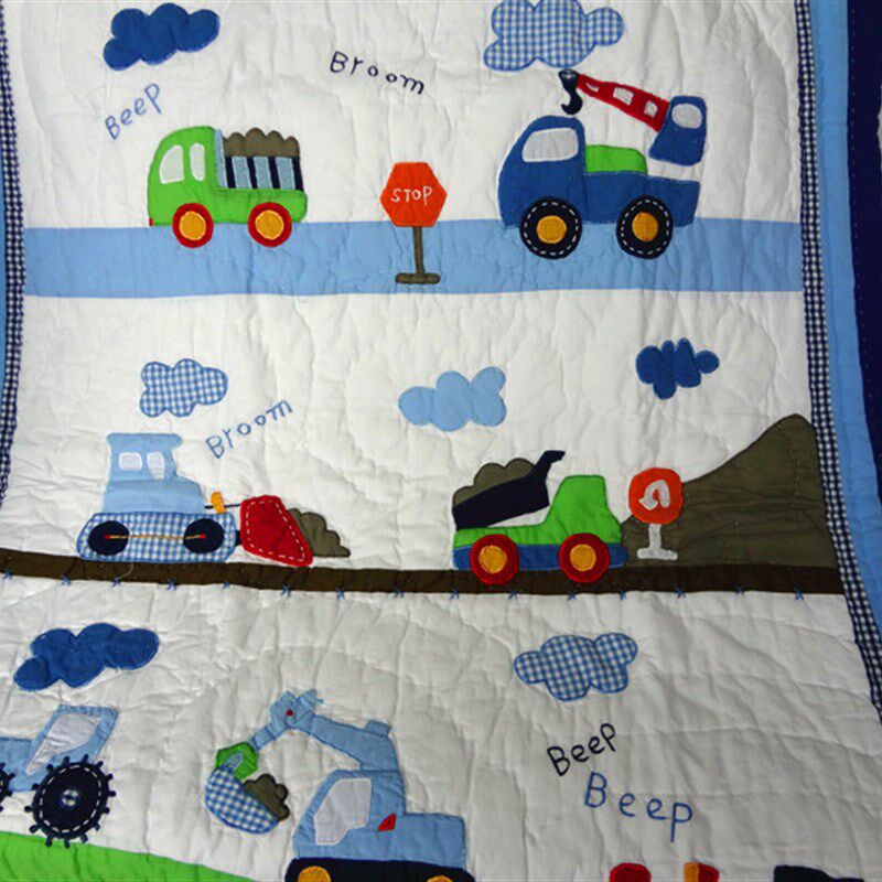 男孩儿童汽车小童被小被子夏被纯棉手工被婴童抱被可水洗 工具车,婴童用品,被子/被芯,淘宝优惠券,粉丝福利购,淘宝优惠卷