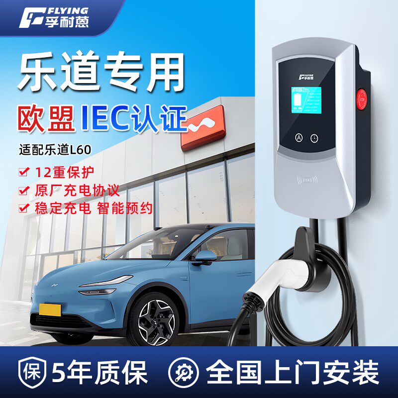 乐道充电桩家用乐道l60充电桩专用新能源电动汽车乐道充电桩7KW
