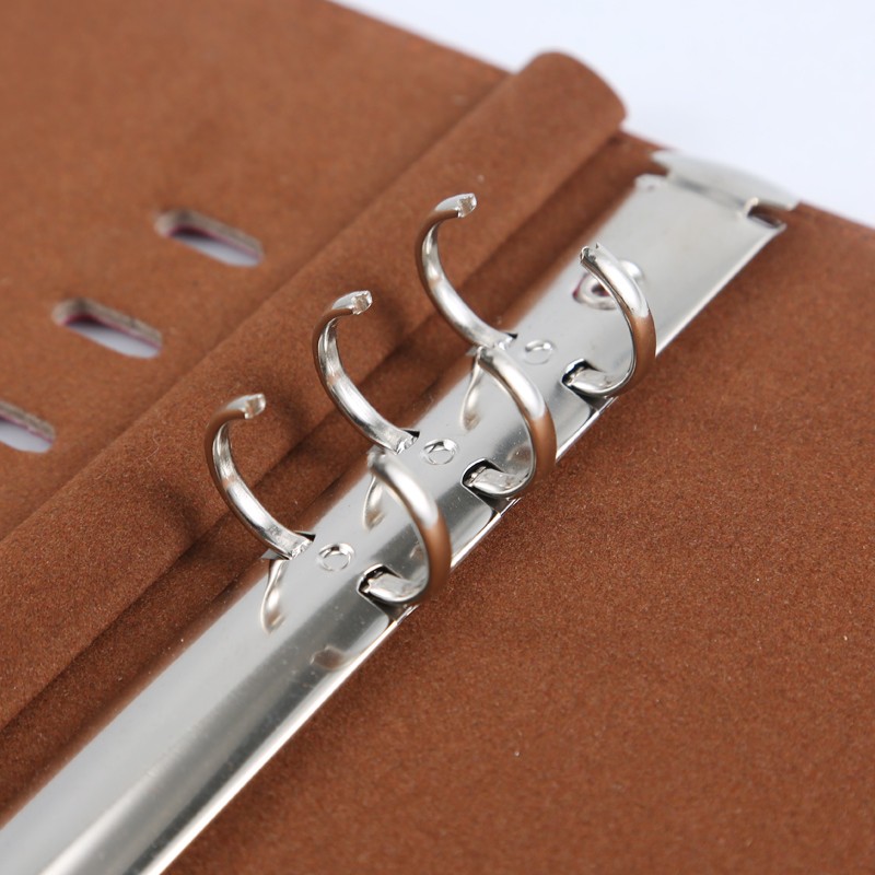 横款A4皮面商务活页本子外壳笔记本文具商务记事本办公用品大日记