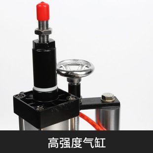 手动气动气缸柱冲床气缸压力机气机配件机单气压增压缸啤小型气动