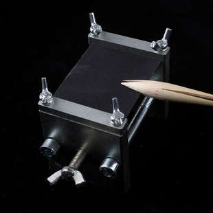 CNC精工浮漂打磨台芦苇浮漂打磨器浮漂制作diy工具全钢砂纸架